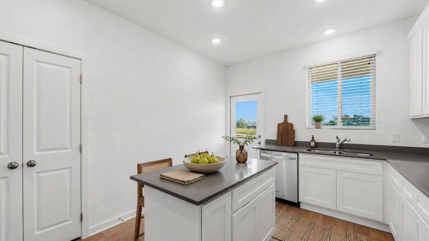 Representational Photo- Staged Kitchen