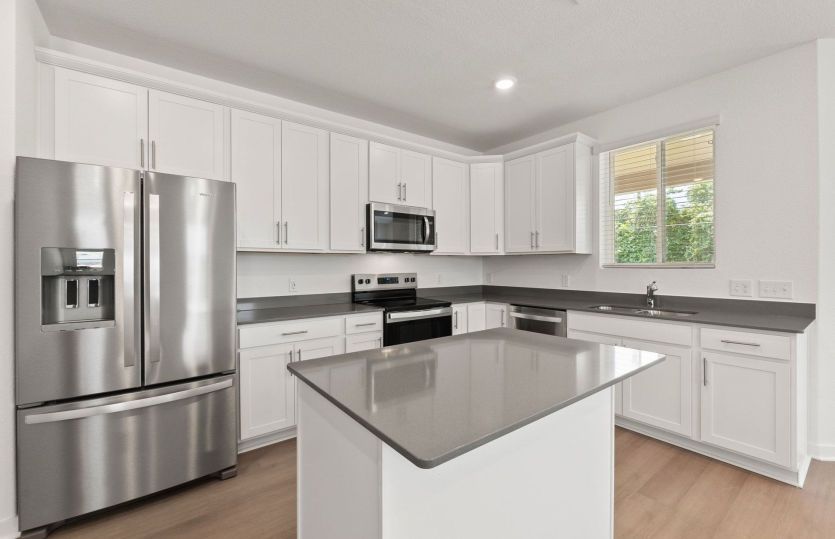 Representational Photo- Open Kitchen