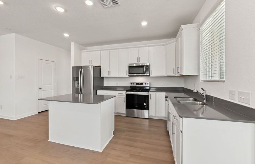 Representational Photo- Open Kitchen
