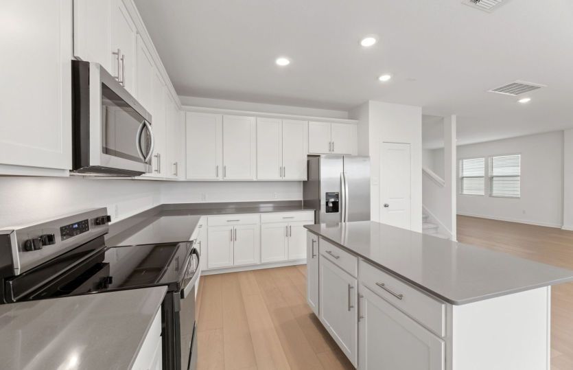Representational Photo- Open Kitchen
