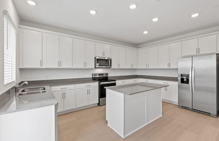 Representational Photo- Open Kitchen
