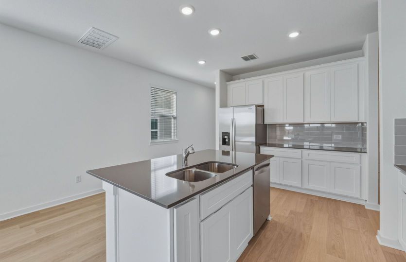 Representational Photo- Open Kitchen
