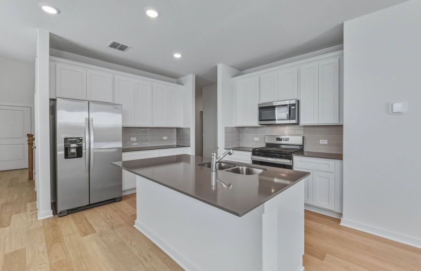 Representational Photo- Open Kitchen