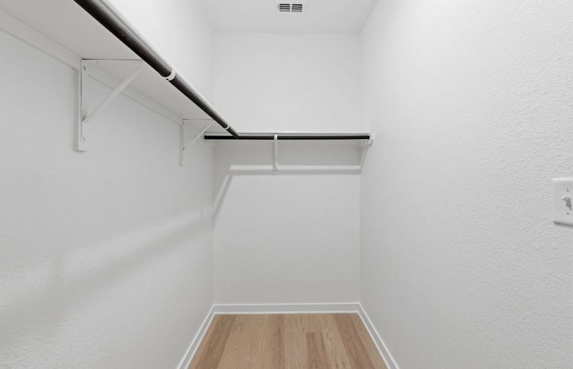 Representational Photo- Primary Bedroom Closet