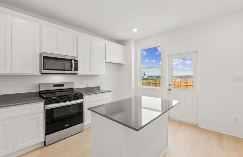 Representational Photo- Open Kitchen