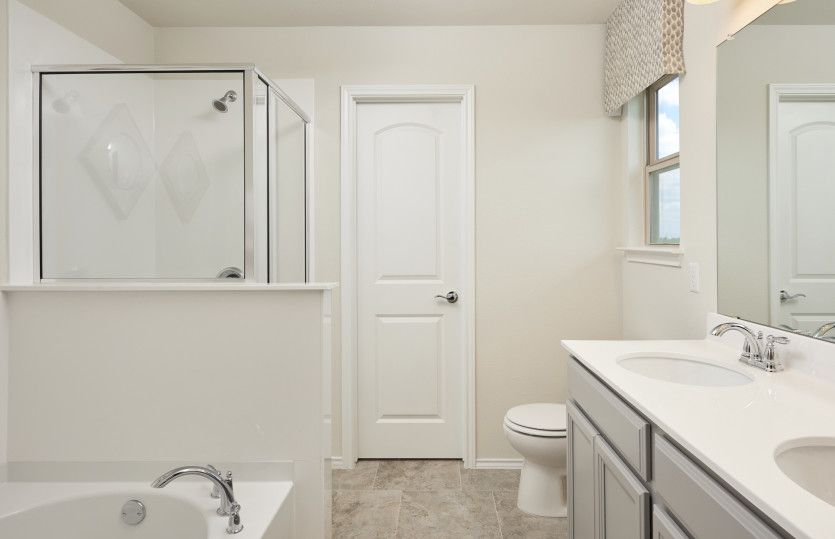 Owner's Bath with Tub/Shower Combo