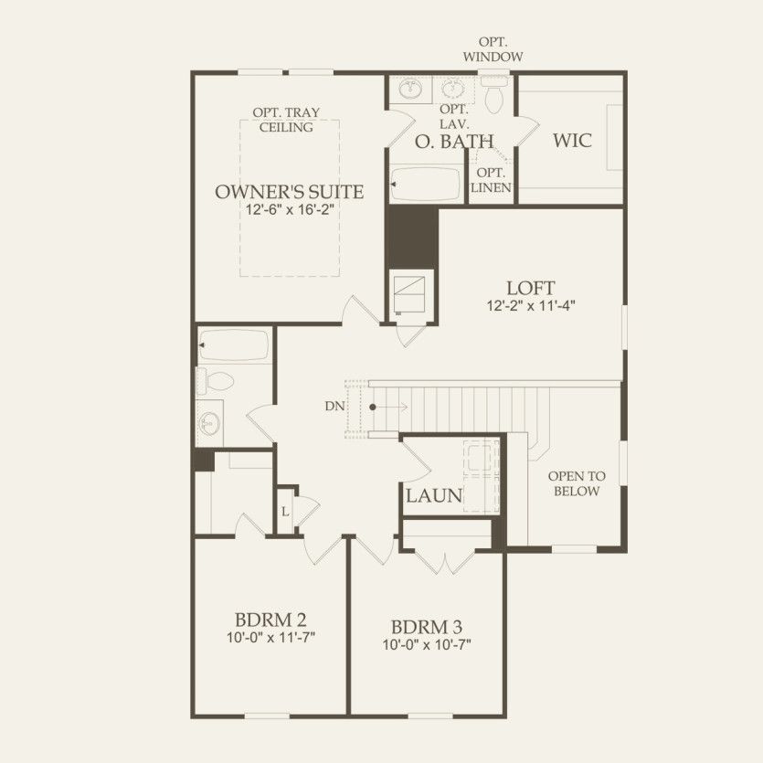 Second Floor 3 br / 2.5 ba