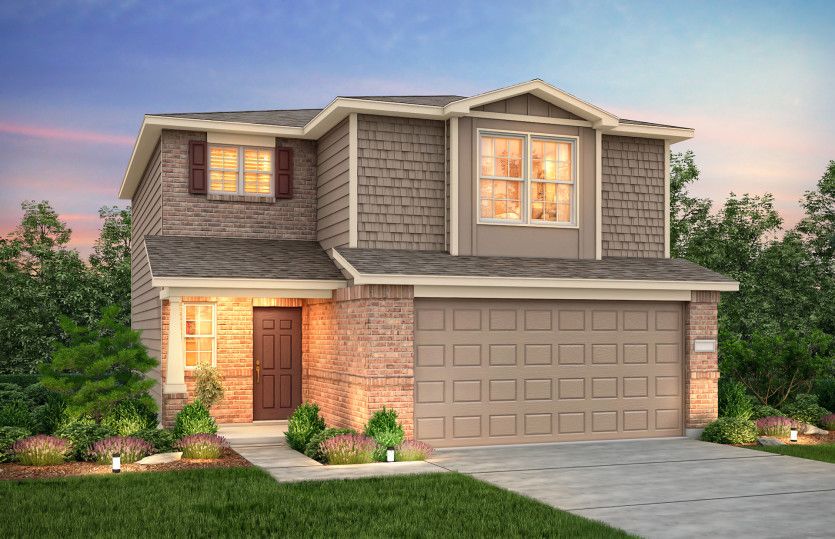 Lincoln Plan at The Pines At Seven Coves in Willis, TX by Centex Homes