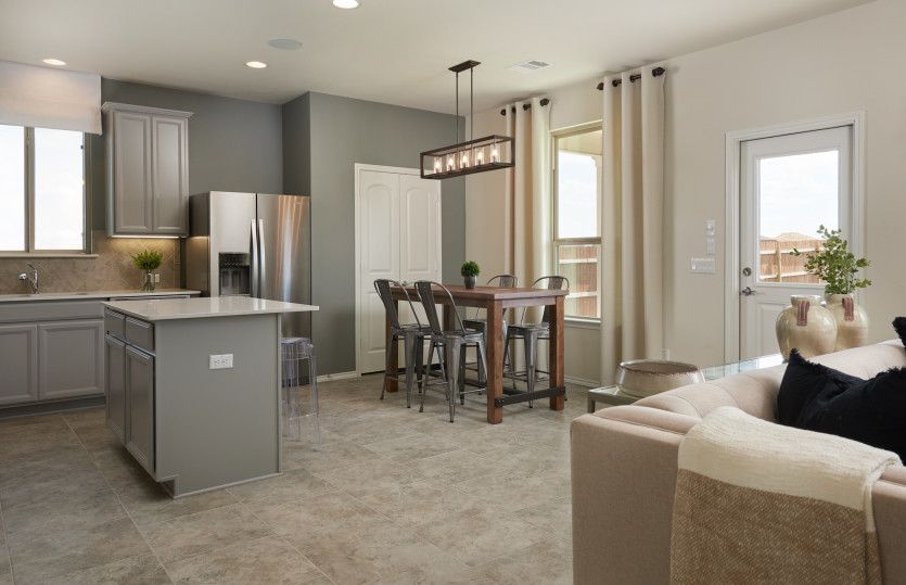 Open concept throughout main living areas