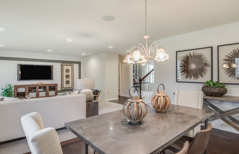Dining Cafe Off Kitchen and Gathering Room