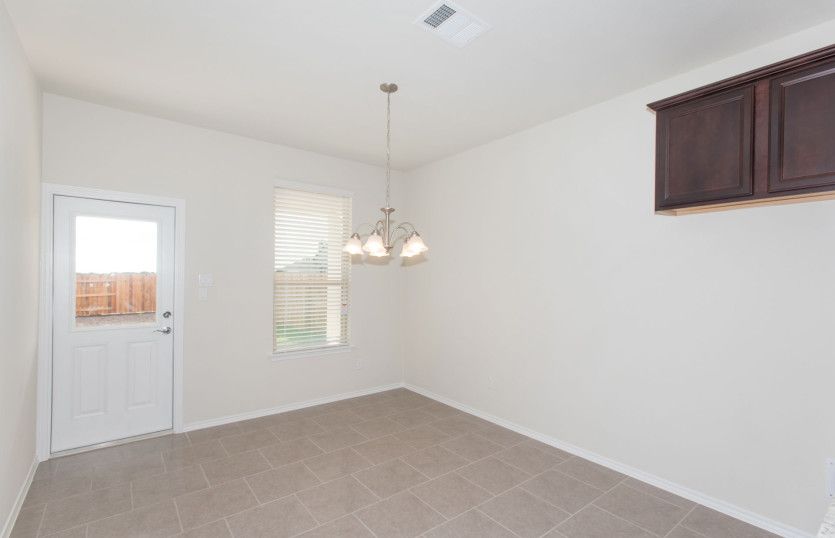 Dining area off kitchen