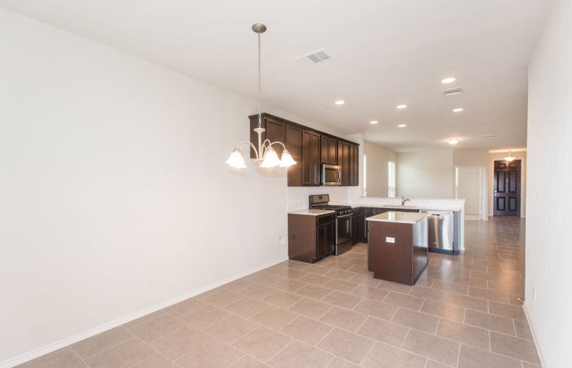 Open concept throughout main living areas