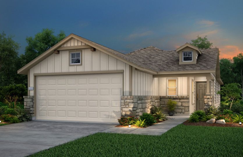 Adams Plan at Sunfield in Buda, TX by Centex Homes