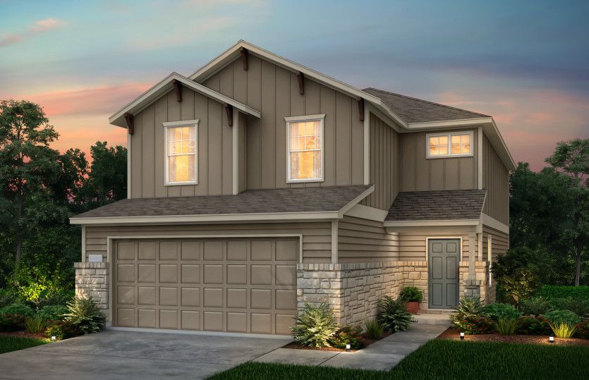 Camelia Plan at Sunfield in Buda, TX by Centex Homes