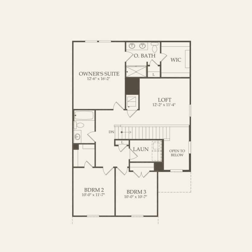 Second Floor 3 br / 2.5 ba
