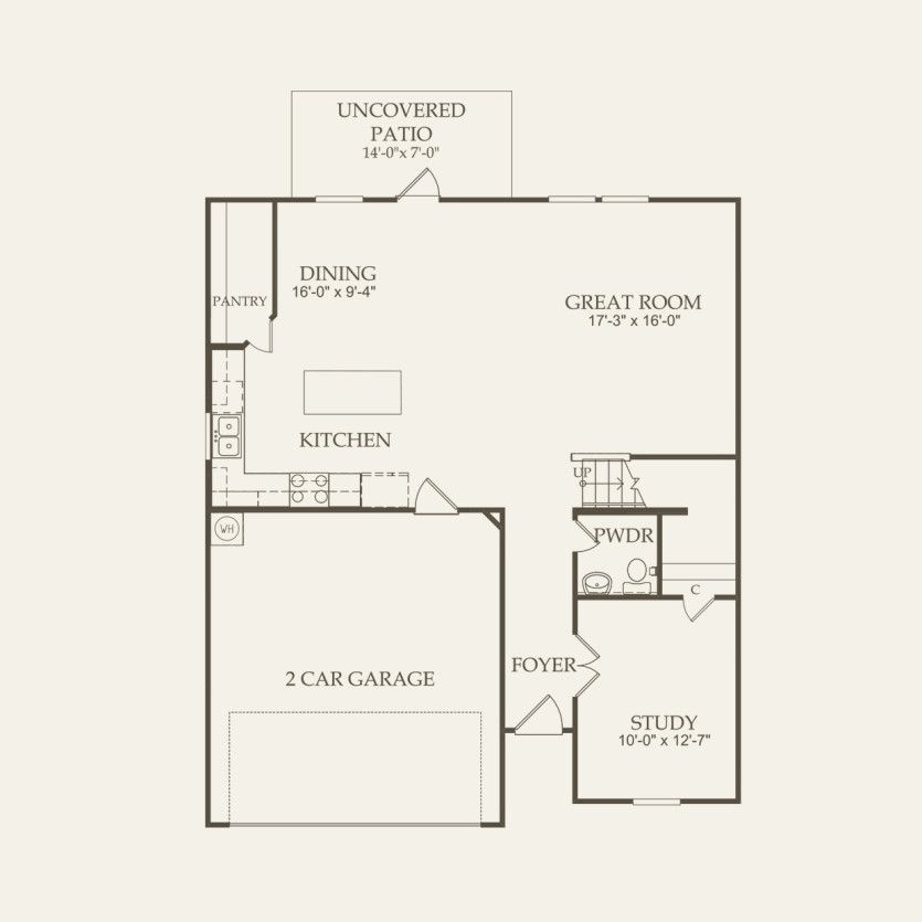 First Floor 3 br / 2.5 ba