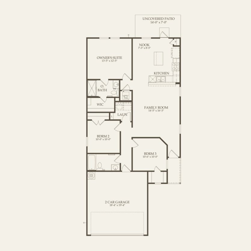 First Floor 3 br / 2 ba