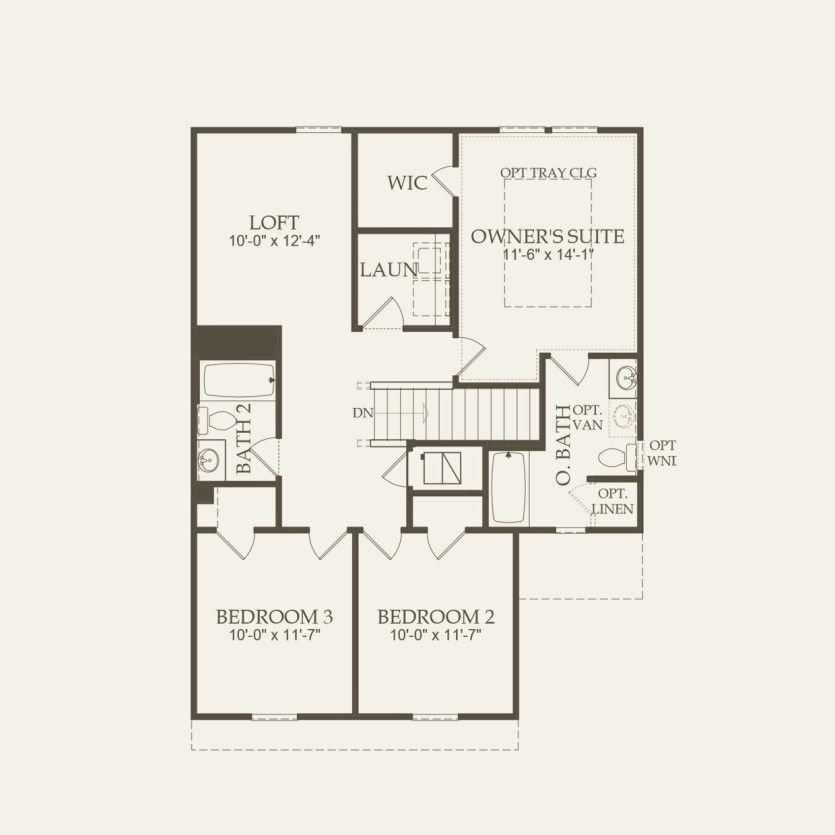 Second Floor 3 br / 2.5 ba