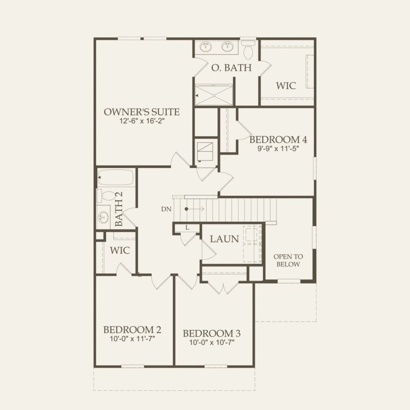Second Floor 4 br / 2.5 ba