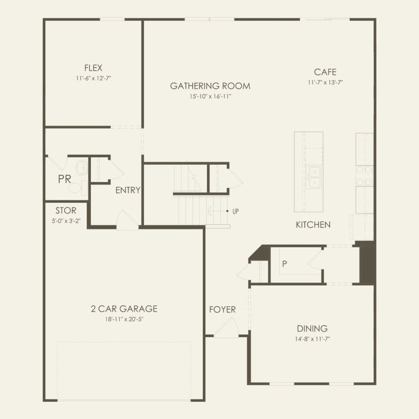 First Floor 4 br / 2.5 ba