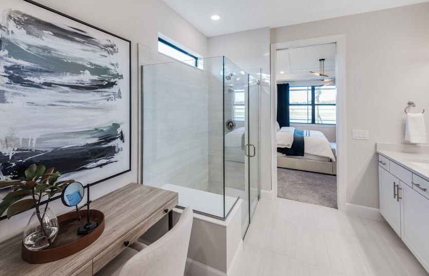 Luxurious owner's bathroom