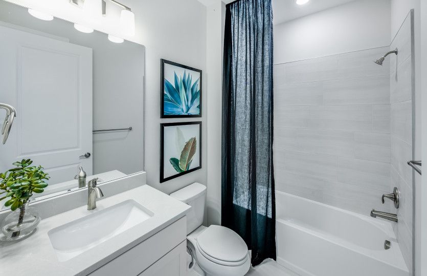 Secondary bathroom