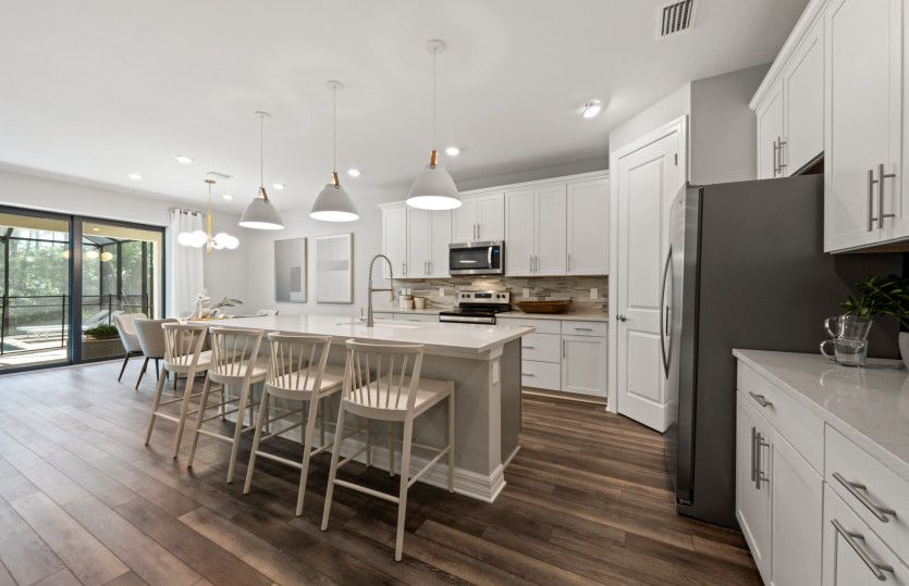 Chef-inspired kitchen