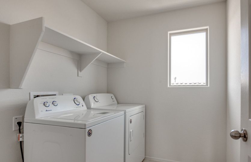 Included Washer and Dryer