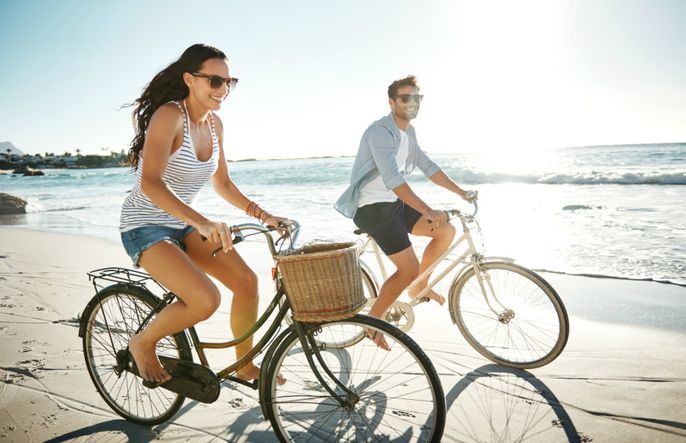 Ride Bikes on the Beach