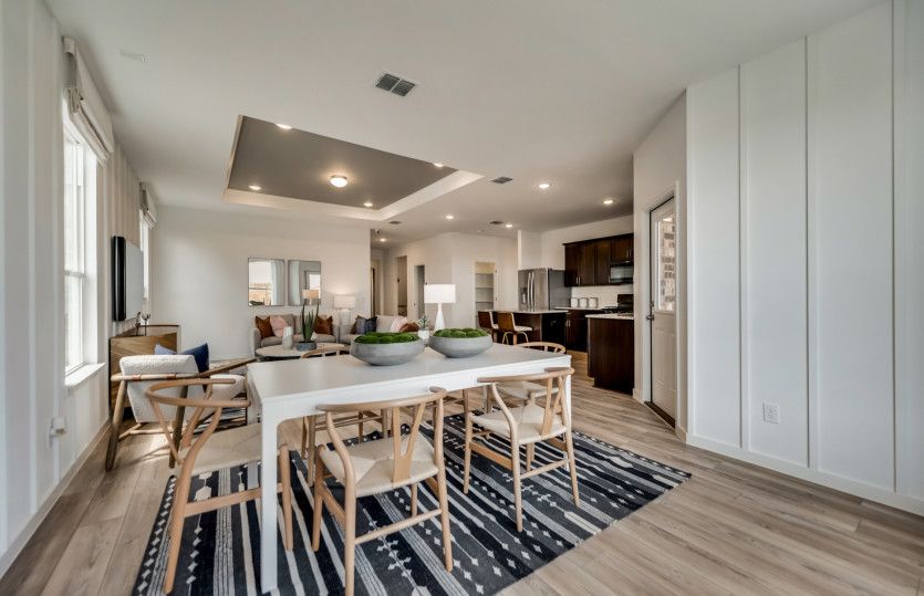 Dining Overlooking the Kitchen