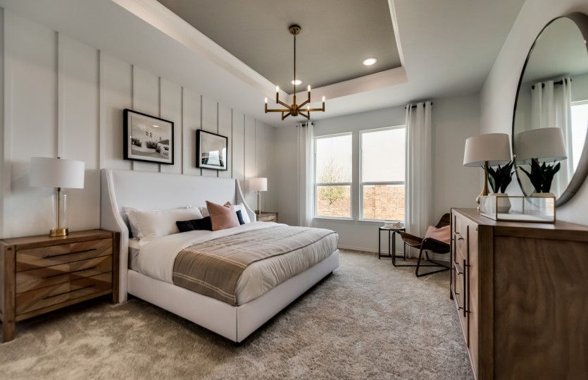 Owner's Suite with Trey Ceilings