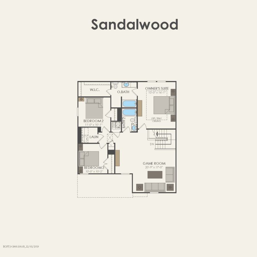 Second Floor 3 br / 2.5 ba