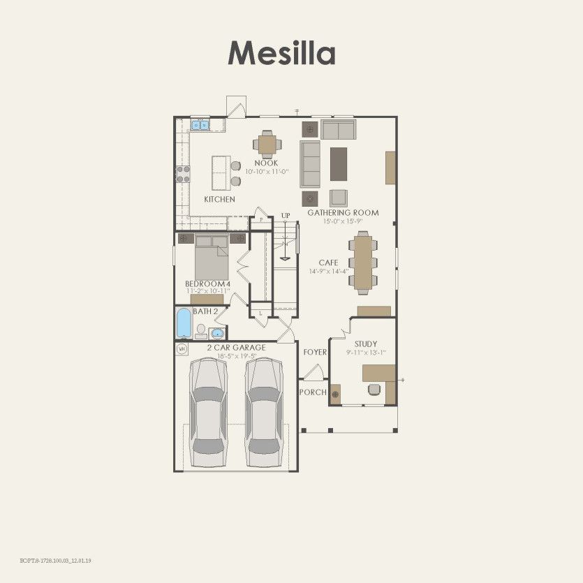 First Floor 4 br / 3 ba