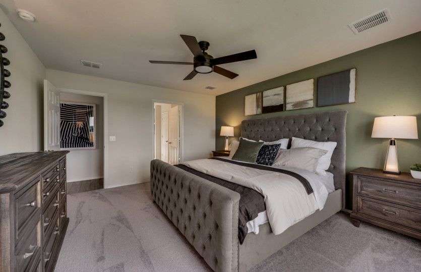 Spacious owner's suite