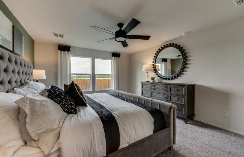 Spacious owner's suite