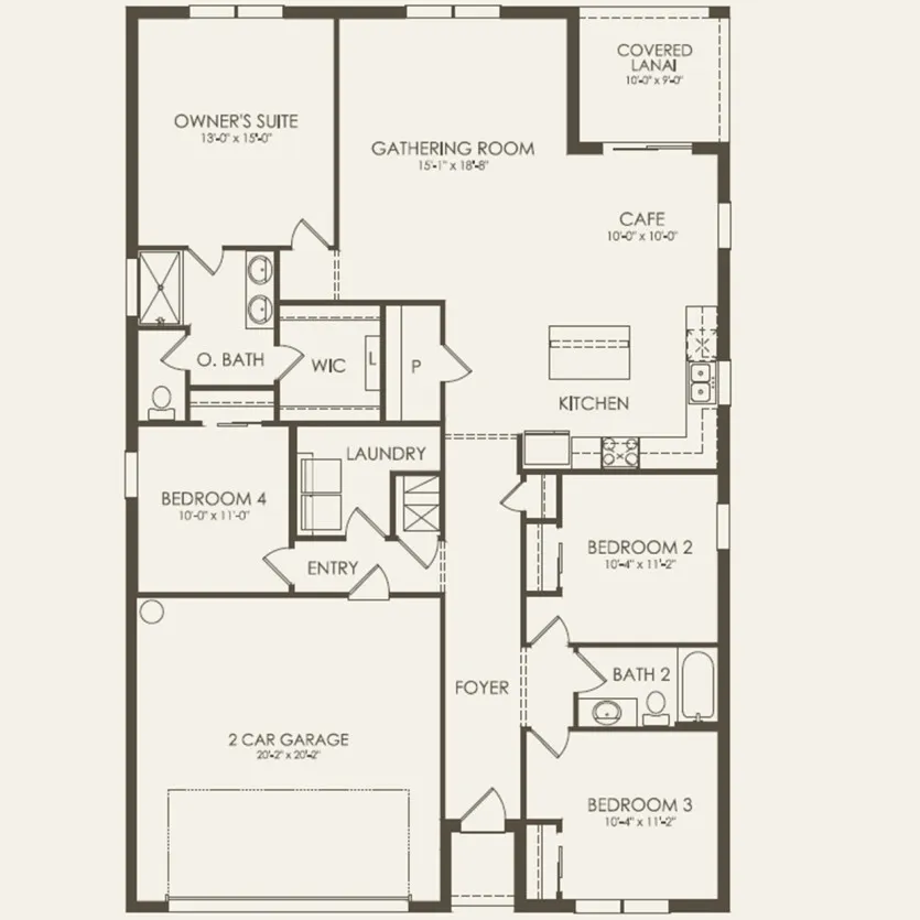 Hanover floor plan layout