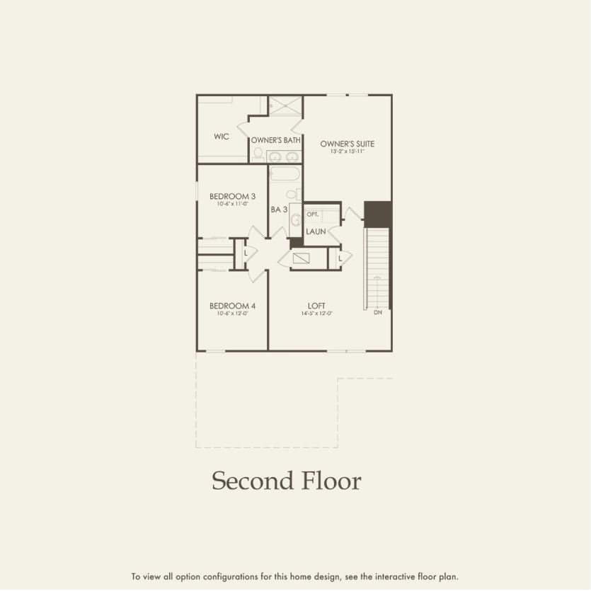 Second Floor 4 br / 3 ba
