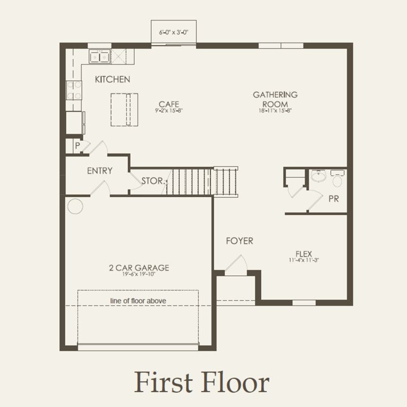 First Floor 4 br / 2.5 ba