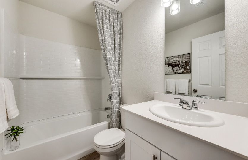 Secondary bathroom