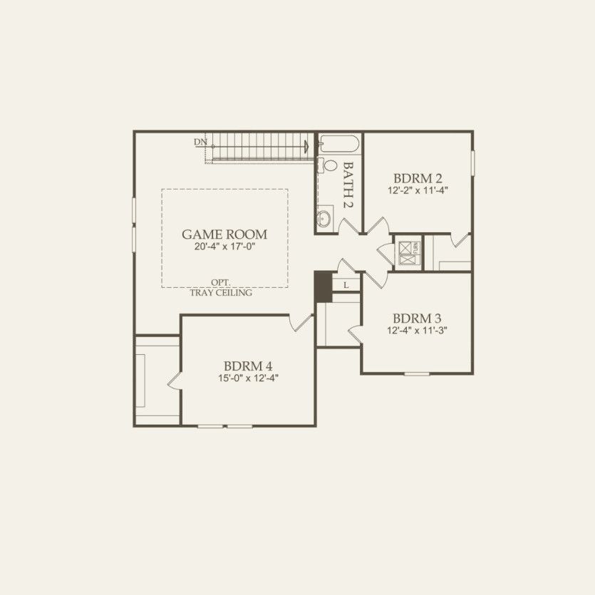 Second Floor 4 br / 2.5 ba