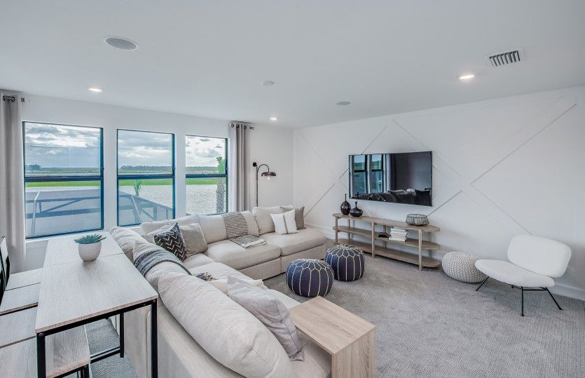 Loft offers additional space for family to enjoy