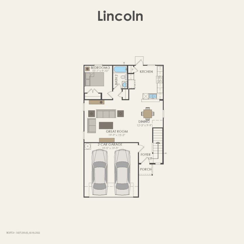 First Floor 4 br / 3 ba