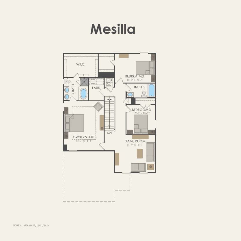 Second Floor 4 br / 3 ba