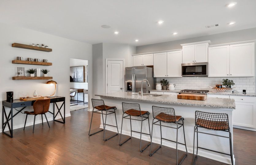 Kitchen with Spacious Island for Meal Prep