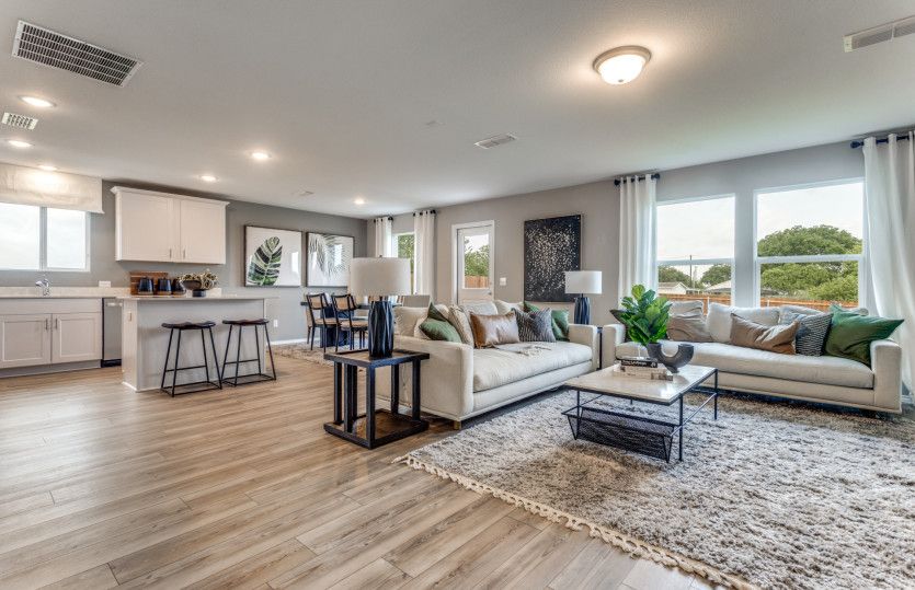 Open Concept Living Spaces