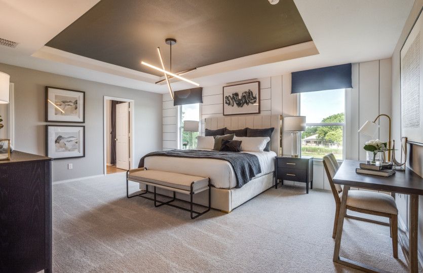 Owner's Suite with Tray Ceilings