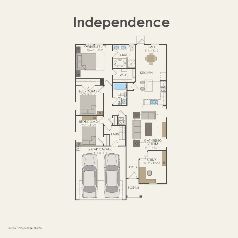 First Floor 3 br / 2 ba