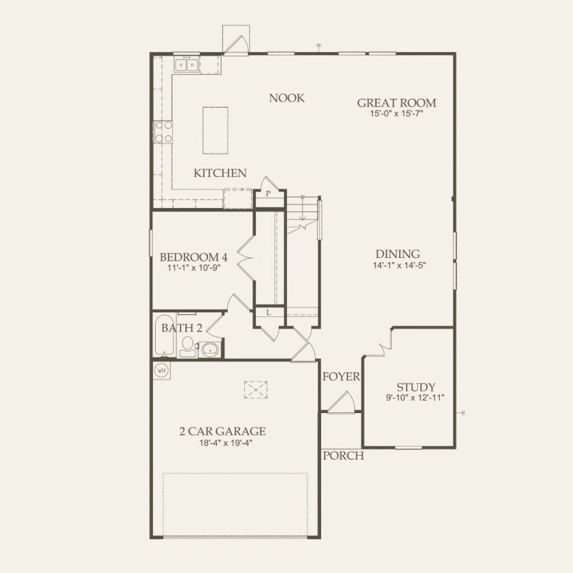 First Floor 4 br / 3 ba