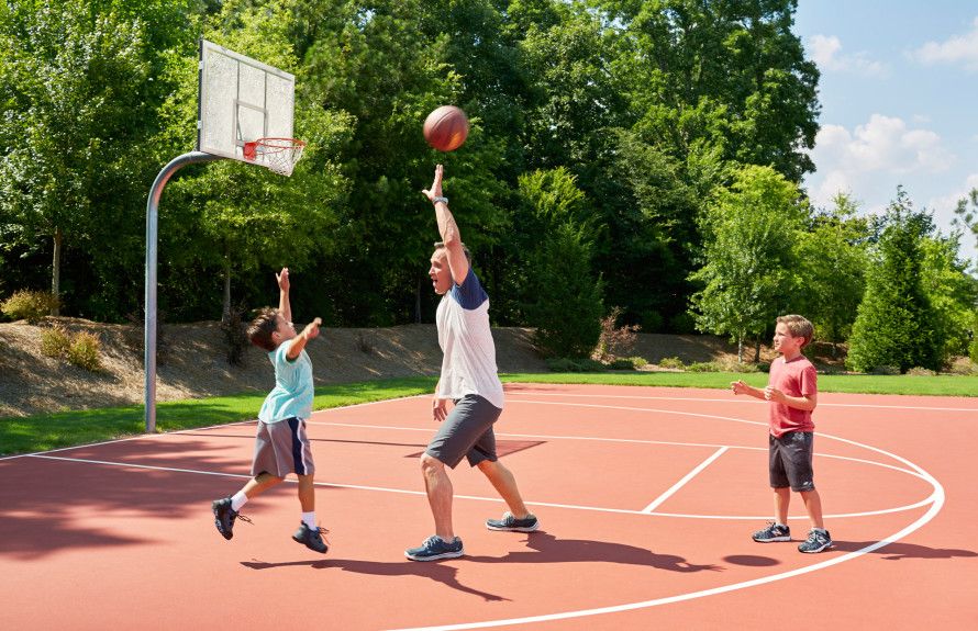 Half Basketball Court