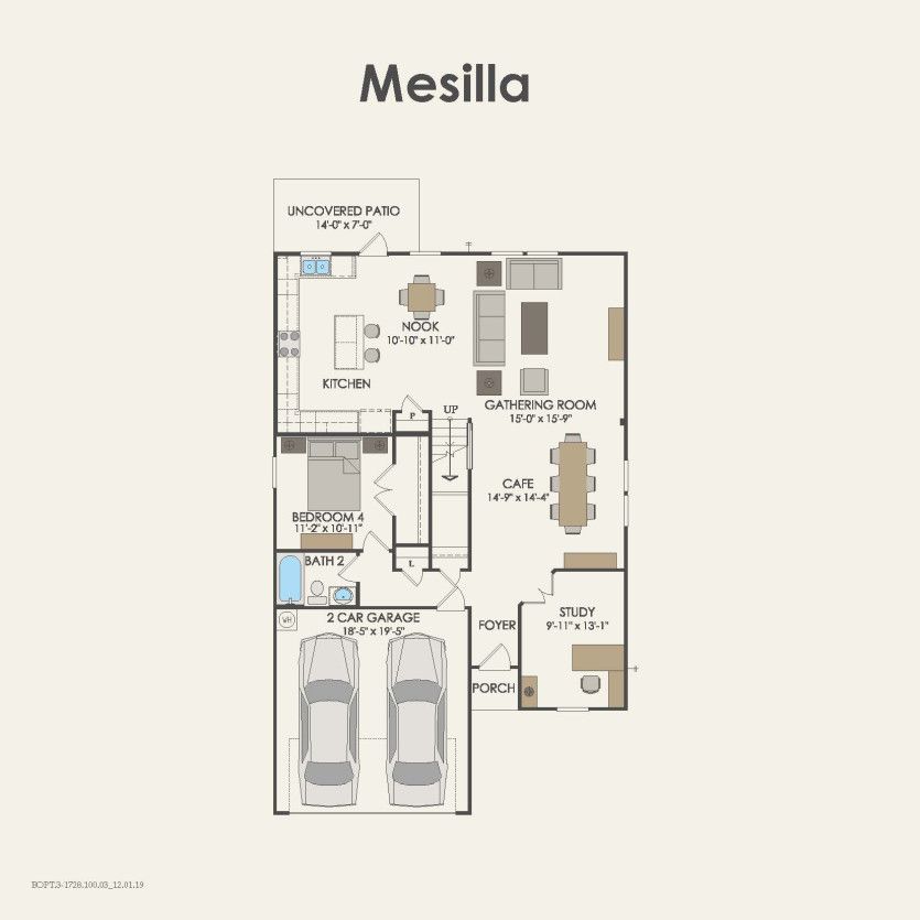 First Floor 4 br / 3 ba